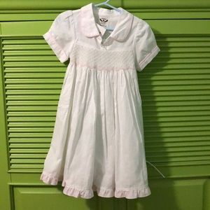 The Oaks smocked Dress size 4T